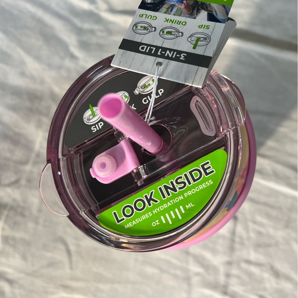 40 oz  Insulated Tumbler with Handle - Picture 3 of 11